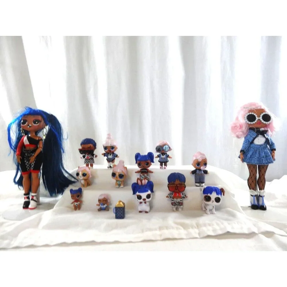 LOL Surprise OMG Downtown BB Uptown Girl‎ Locker Sets Big Sister Pet Accessories